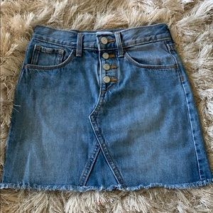 Girls jean skirt